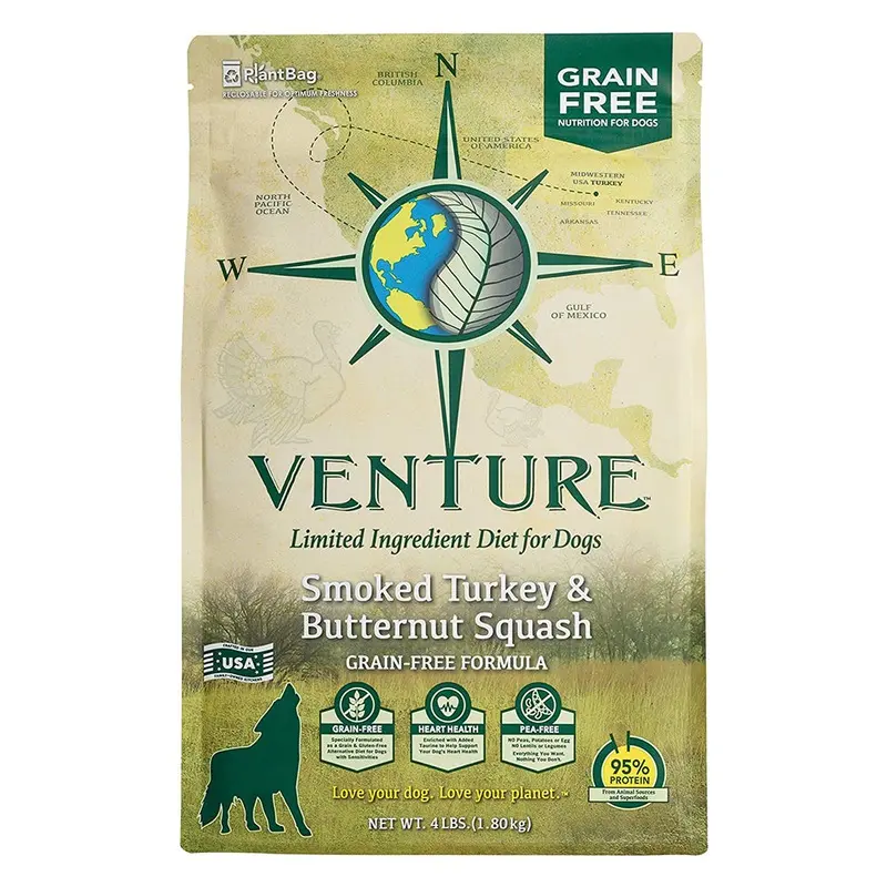 Earthborn Turkey & Squash Grain Free Dry Dog Food 4lb