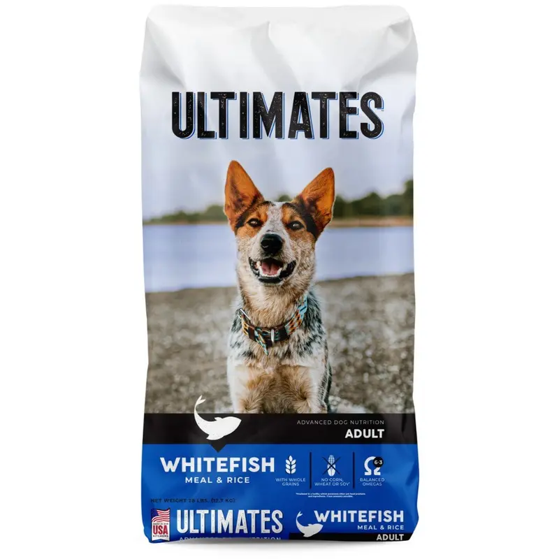 PRO PAC Ultimates Whitefish Meal Rice Dry Dog Food 28lb