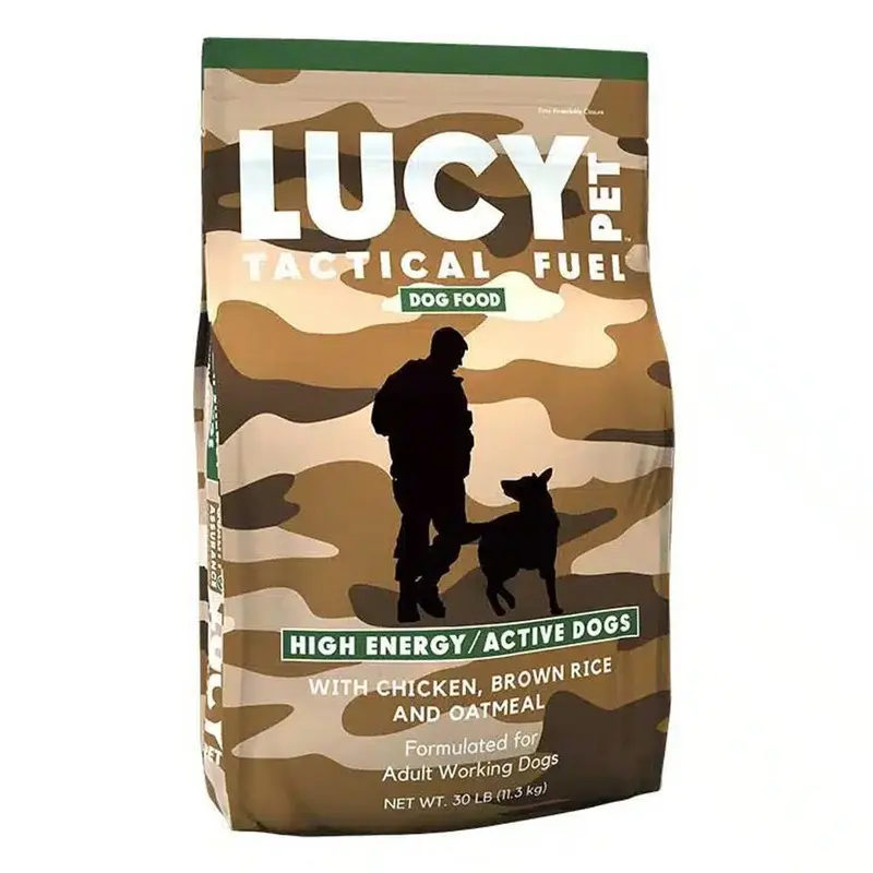Lucy Pet Products Tactical Fuel Chicken Rice Oatmeal Dry Dog Food 30lb