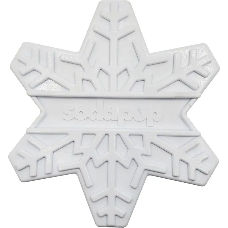 SodaPup Snowflake Ultra Durable Nylon Dog Chew Toy