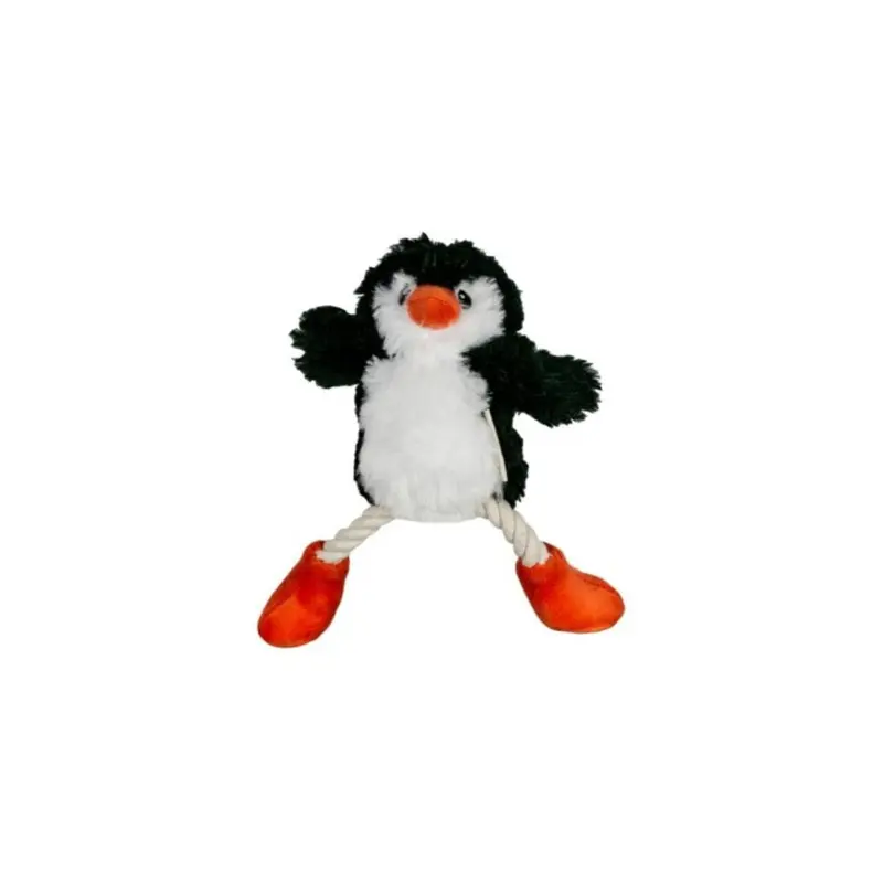Tall Tails Fluffy Penguin Dog Toy