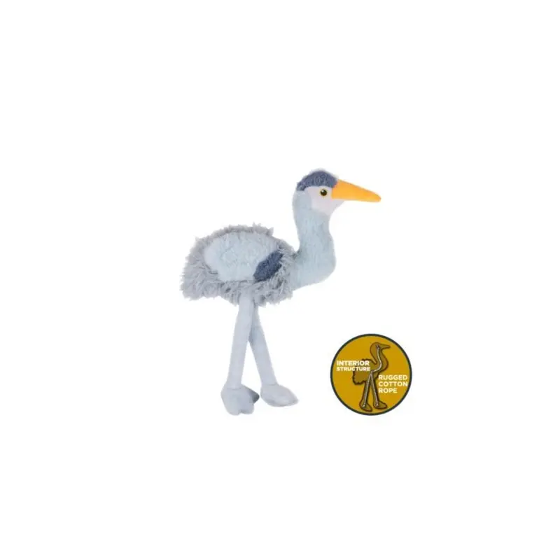 Tall Tails Heron Rope Body 16" Dog Toy