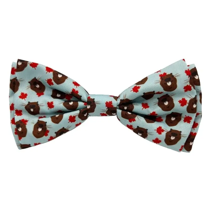 Huxley & Kent Tossed Beaver Bow Tie for Dogs & Cats 5"