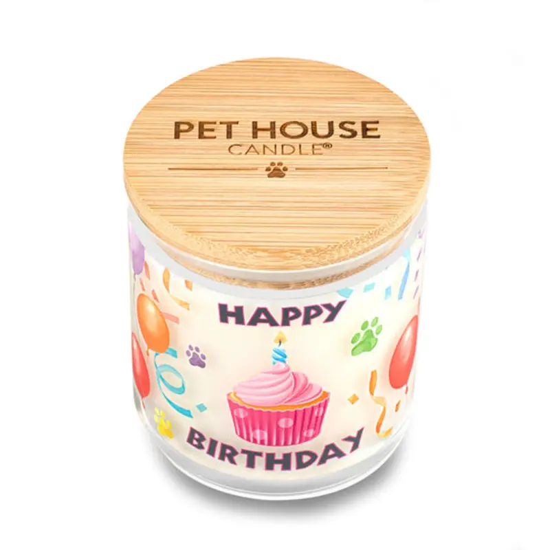One Fur All Happy Birthday Candle