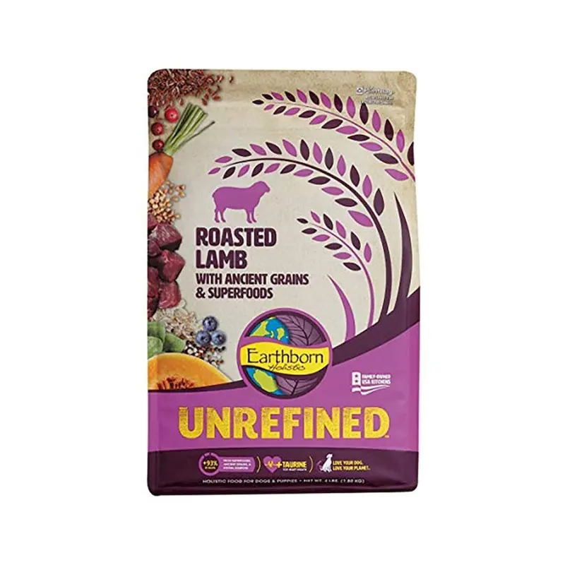 Earthborn Holistic Unrefined Lamb with Ancient Grains Dry Dog Food 25lb
