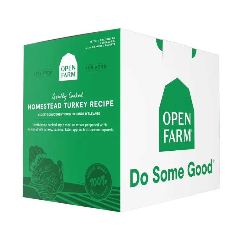 Open Farm Homestead Turkey Gently Cooked Dog Food 96oz