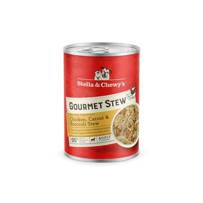 Stella & Chewy's Gourmet Chicken, Carrot & Broccoli Stew For Dogs