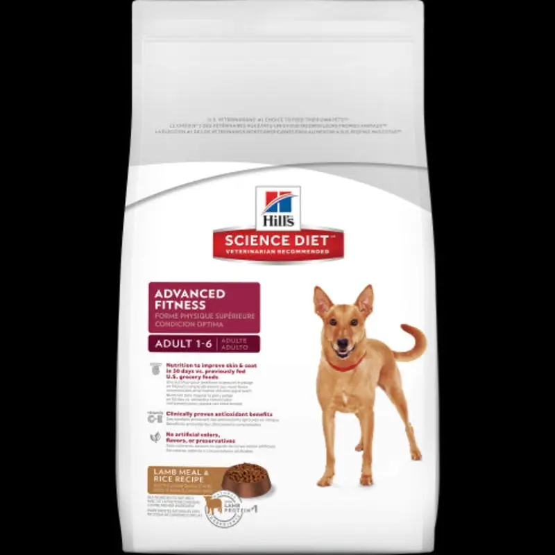 Science Diet Advanced Fitness Lamb & Rice Dry Dog Food 33lb