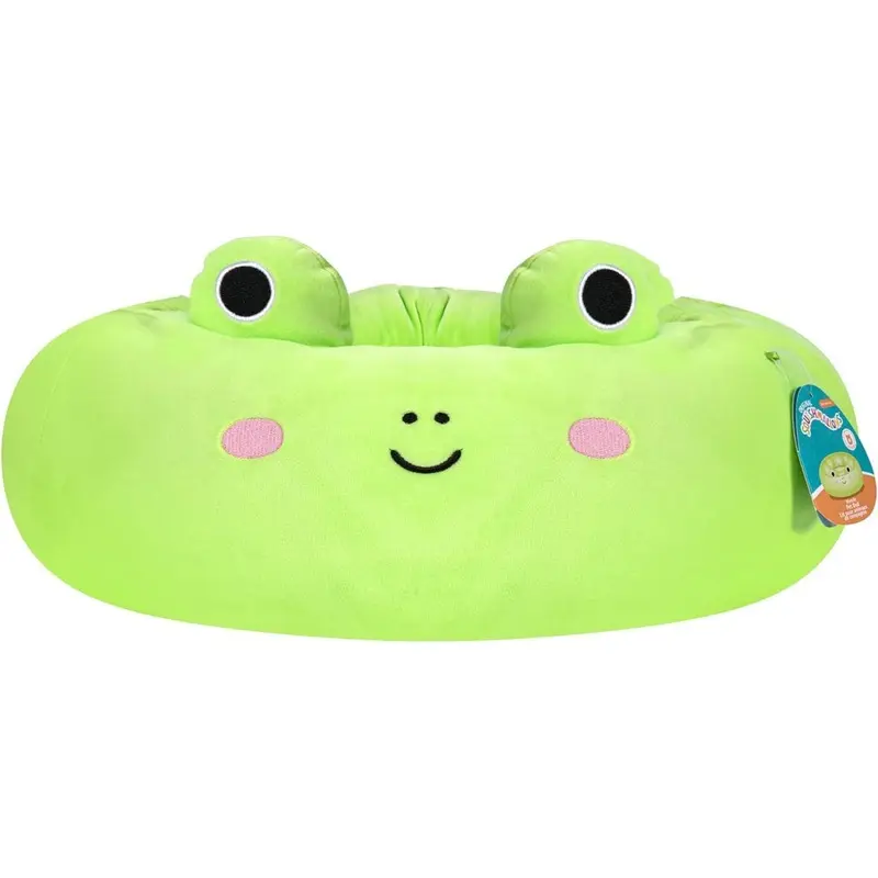 Squishmallows 30-Inch Wendy Frog Pet Bed Green
