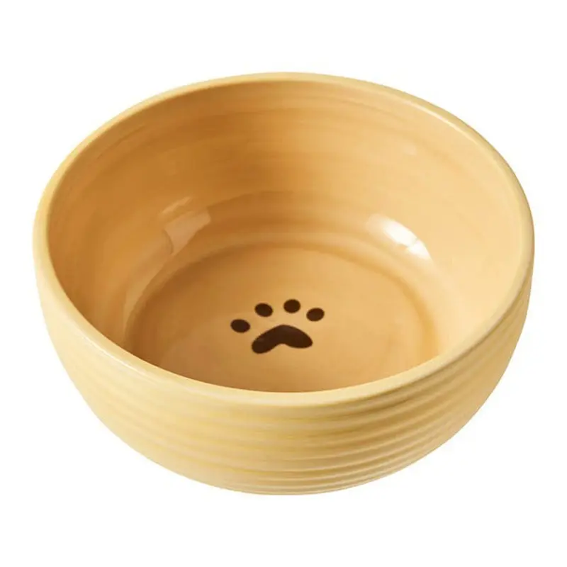 Spot Ethical Products Elegance Dog Dish Cream 7"