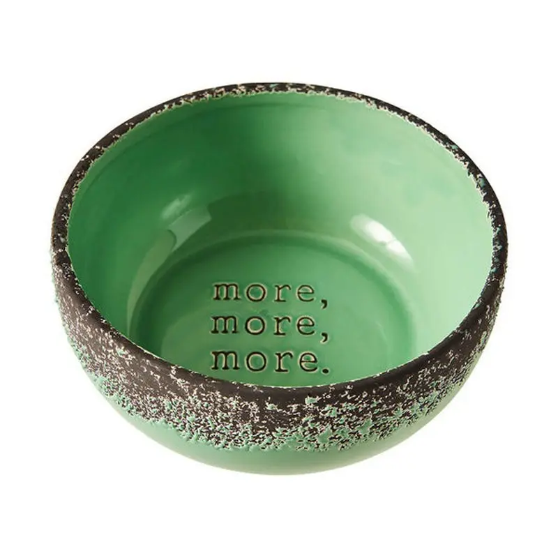 Spot Ethical Products More More Green Dog Dish 7"