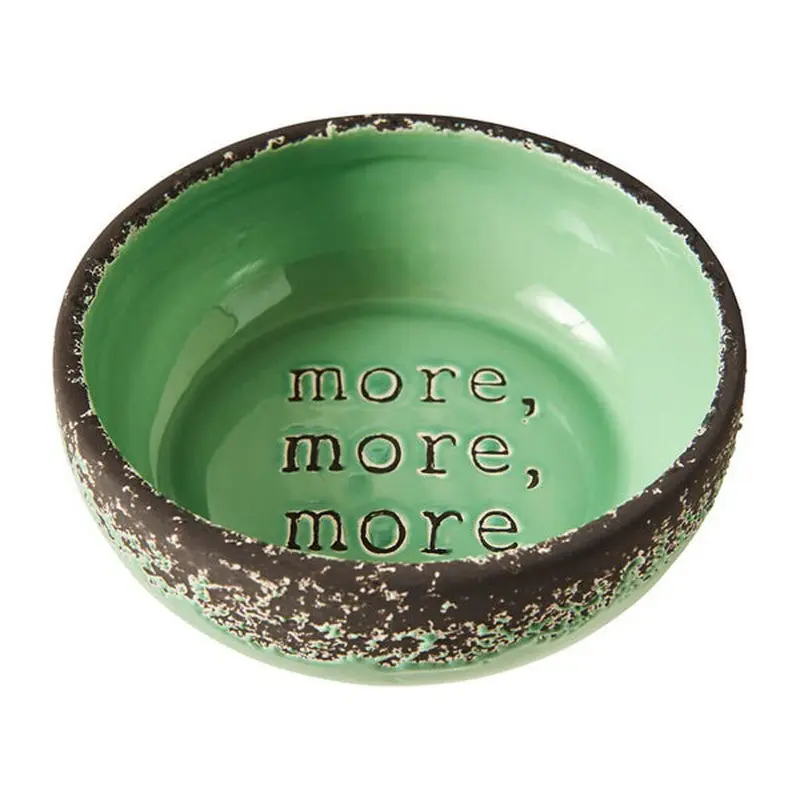 Spot Ethical Products More More More Avocado Dog Dish 5"