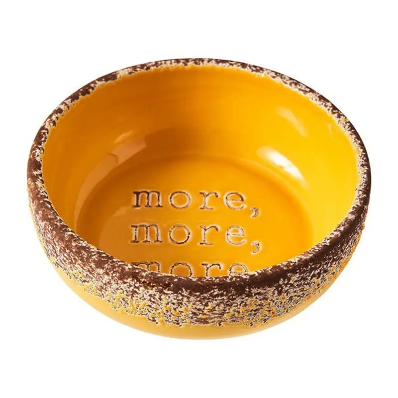 Spot Ethical Products More More More Mango Dog Dish 5"