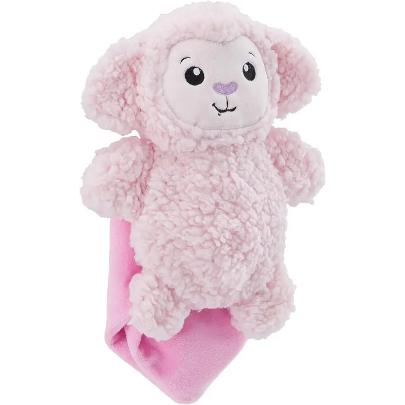 Outward Hound Blanket Buddies Pink Lamb Small Dog Blacket