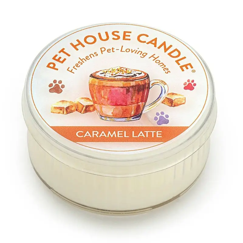 Pet House Caramel Latte Mini Candle