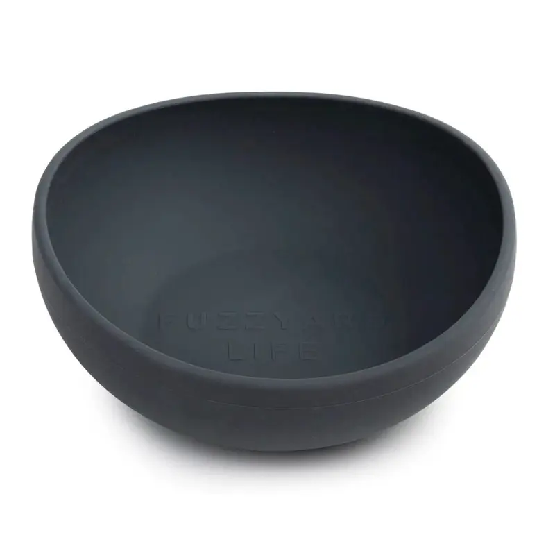 FuzzYard Life Silicone Bowl Medium Slate Grey