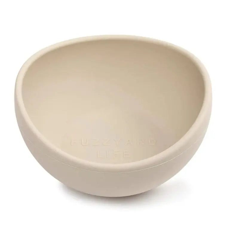 FuzzYard Life Silicone Bowl Sandstone Small