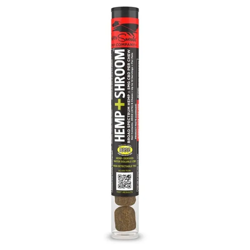Super Snouts Grain Free Hemp+Shroom 6Ct Chews