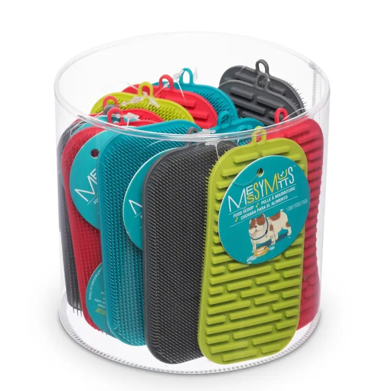 Pet Palette Messy Mutts Dual Sided Scrubbe 5"x2.5"