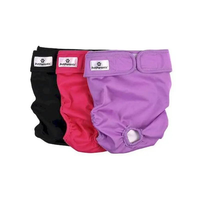 Pet Parents Premium Princess Washable Dog Diapers 3Pk Small