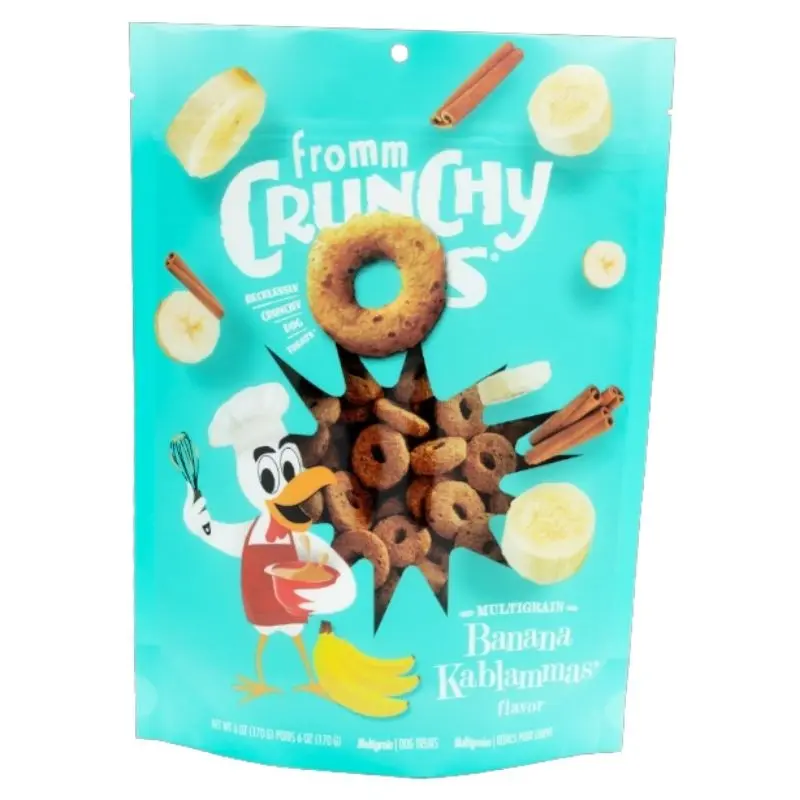 Fromm Crunchy O's Banana Kablammas Dog Treats - Banana - 26oz Bag