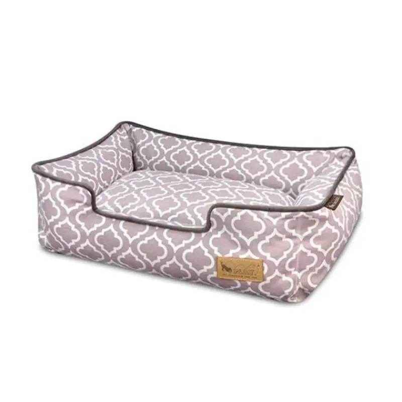 P.L.A.Y. Moroccan Lounge Bed Ash Gray Medium