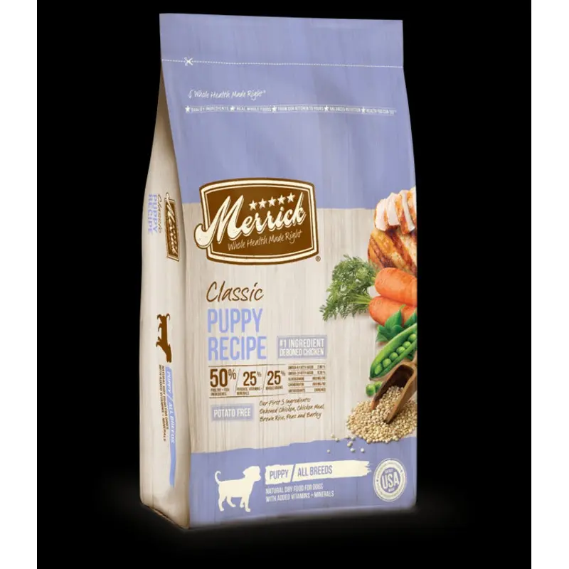 Merrick Chicken Puppy Recipe Dry Dog Food 5lb