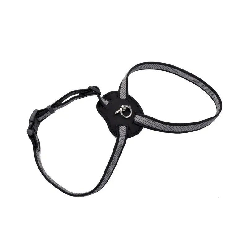 Size Right Gray Mesh Dog Harness Small