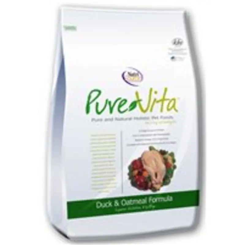 PureVita Duck & Oatmeal Dry Dog Food 25lb