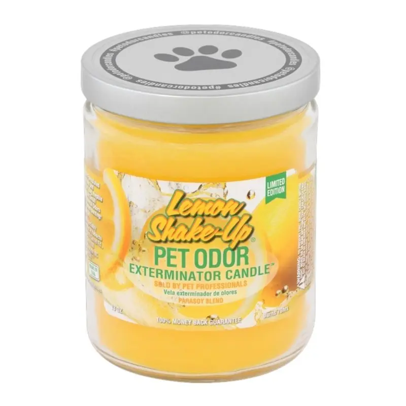 Pet Odor Exterminator Candle Lemon Shake Up 13oz