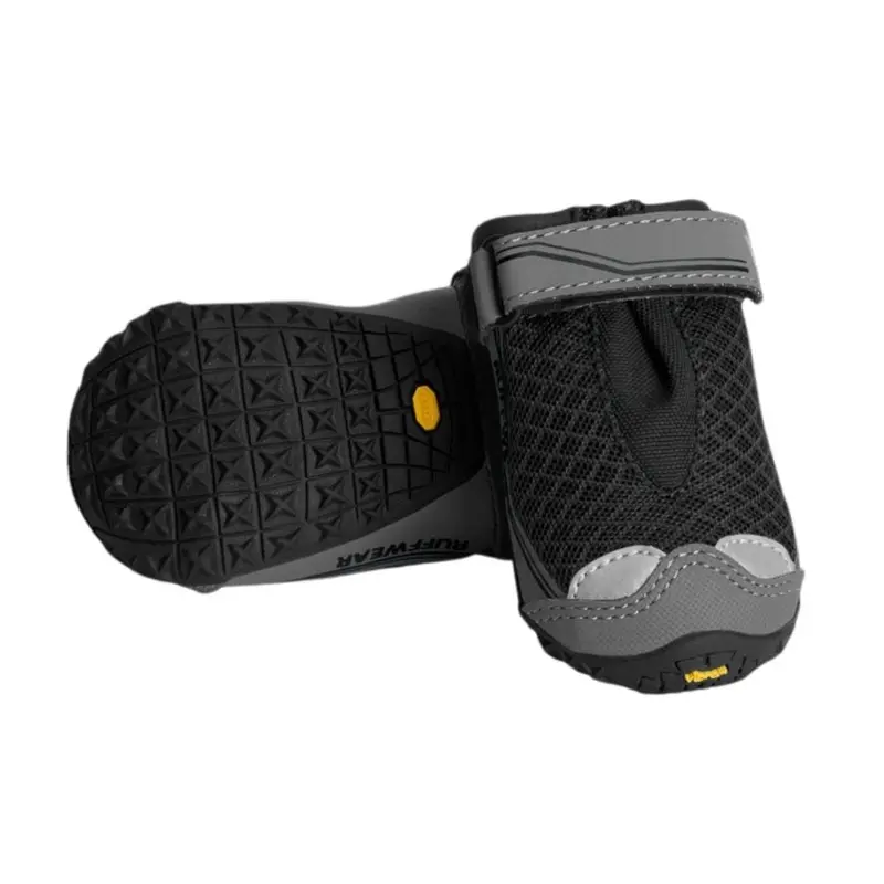 RuffWear Grip Trex Dog Boots Pair 2.75" Obsidian Black