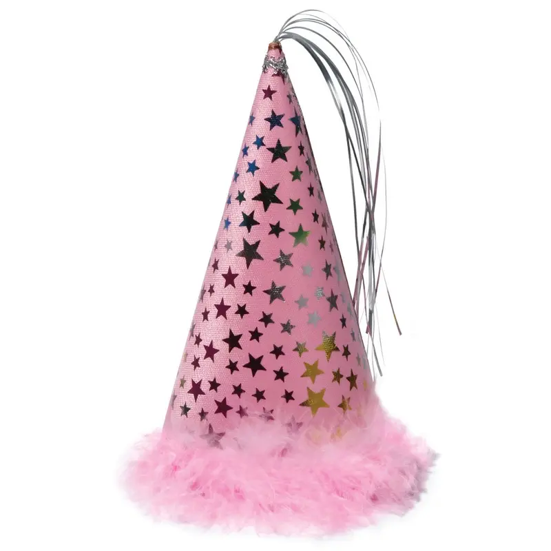 Outward Hound Party Hat Pink for Cats & Dogs Small