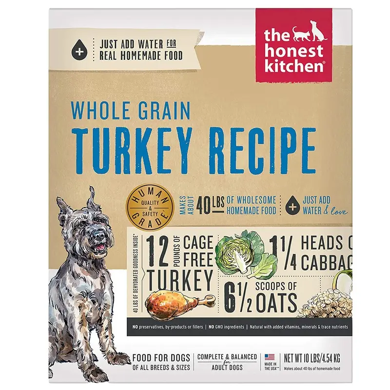 The Honest Kitchen Gourmet Grains Dehydrated Dog Food - Turkey - 10lb Box