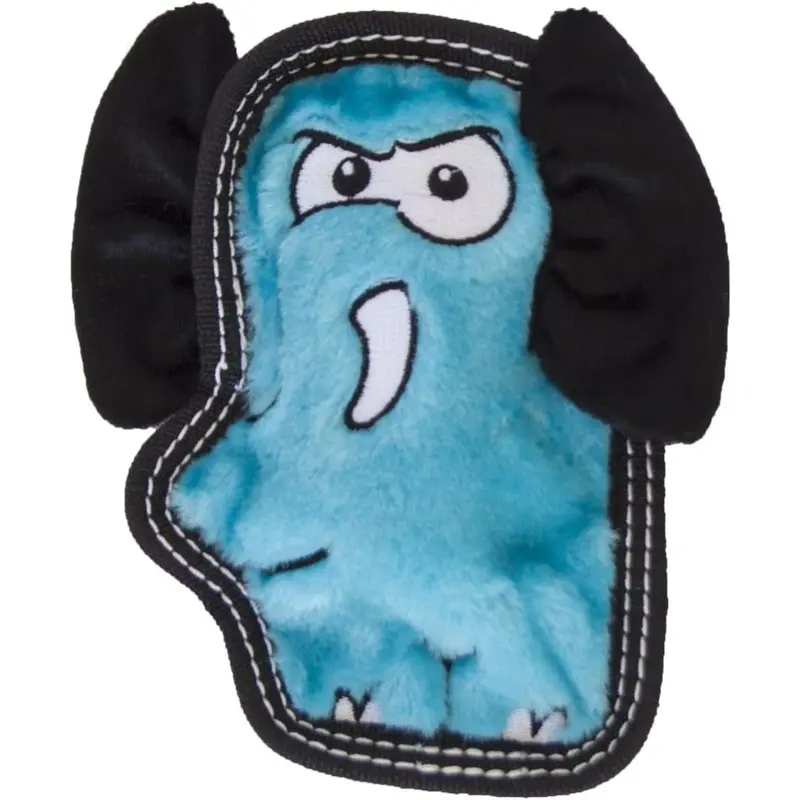 Tough Seamz Plush Dog Toy Elephant Small