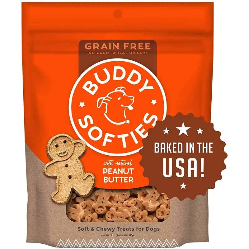 Buddy Biscuits Grain Free Peanut Butter Soft & Chewy Dog Treats 5oz