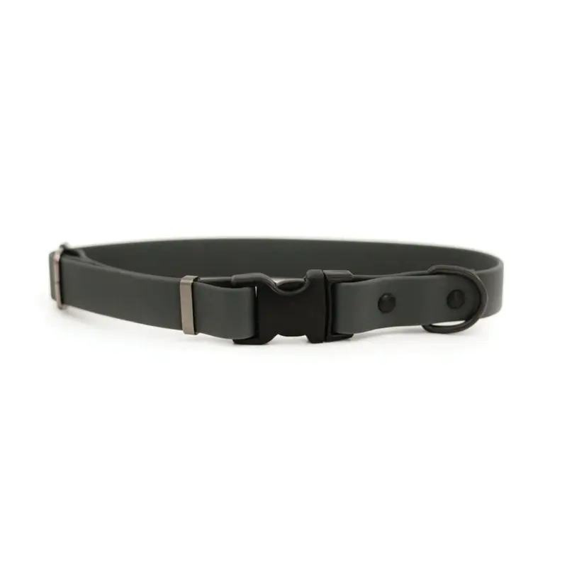 Euro-Dog Waterproof Dog Collar Large Charcoal