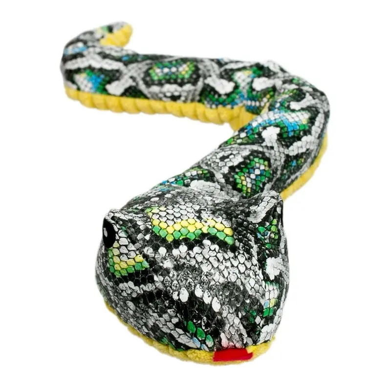 Tall Tails Crunch Plush Snake 23" Dog Toy