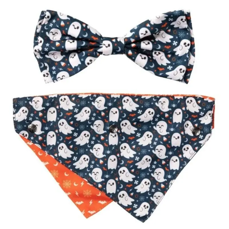 Fuzzyard That's The Spirit Dog Bowtie Bandana 2 Pack Small