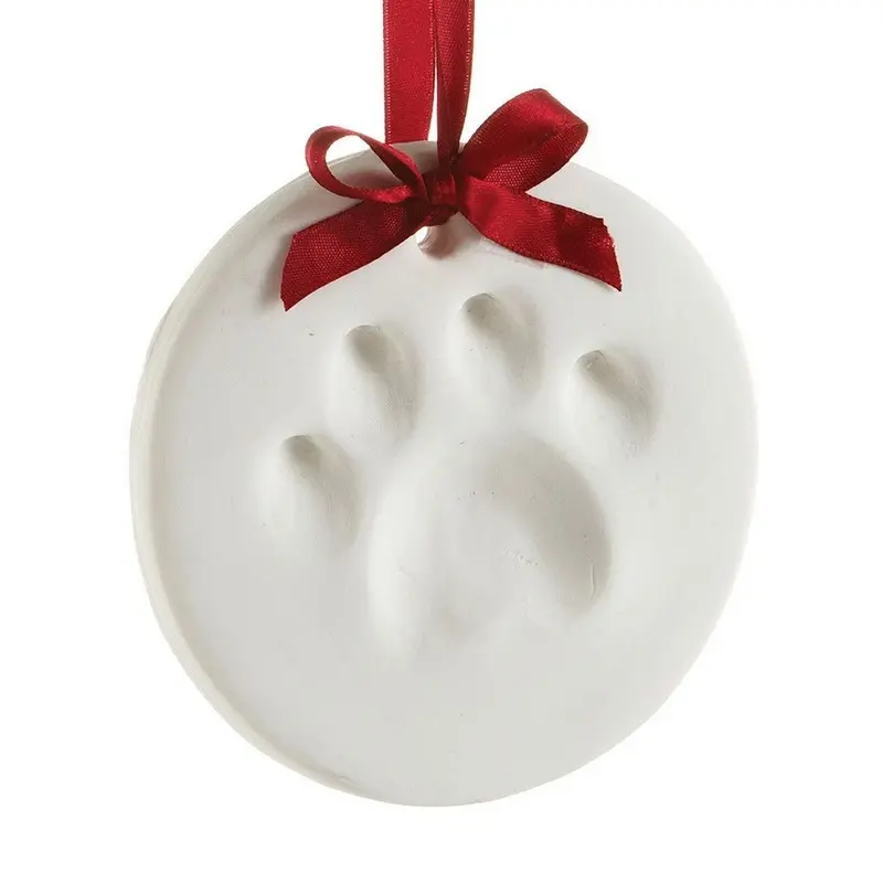 Pearhead Pawprints Ornament