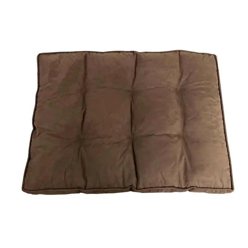 Ethical Pet Sleep Zone Luxe Faux Suede Pillow 32" Chocolate