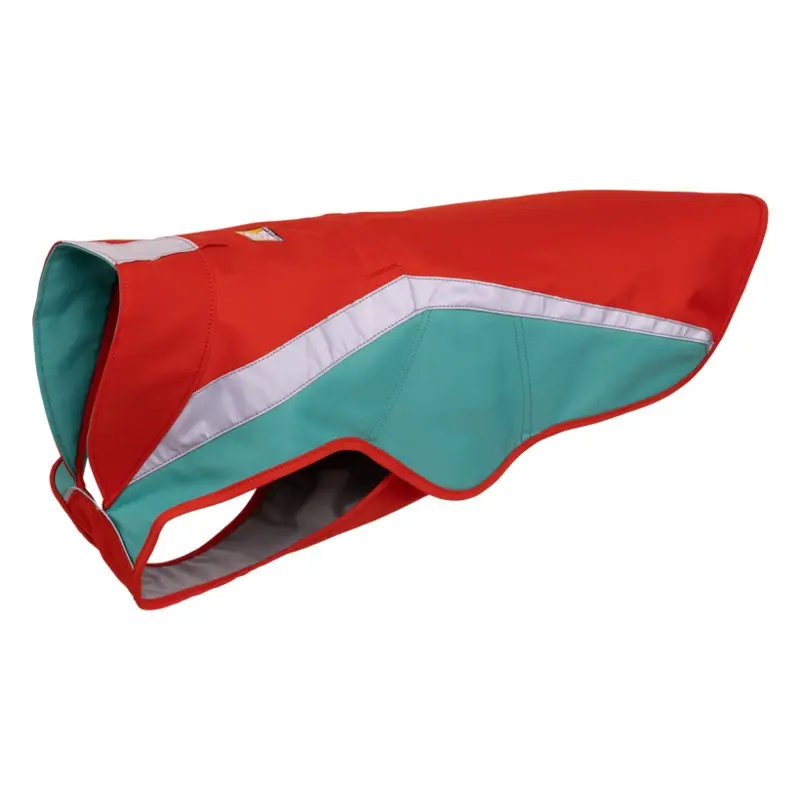 RuffWear Lumenglow Hi-Vis Dog Jacket S Red Sumac