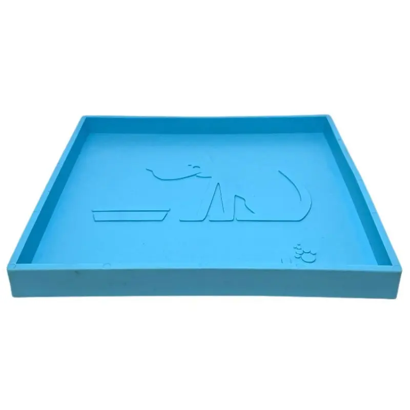 SodaPup Suction Cup Holder for eBowls eTrays eMats Light Blue