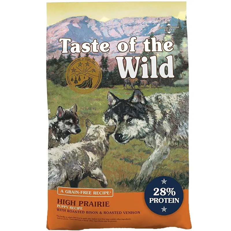 Taste of the Wild High Prairie Puppy with Bison Dry Dog Food 28lb