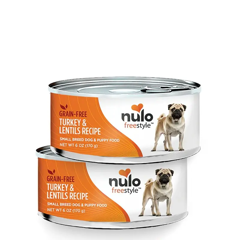 Nulo Freestyle Small Breed Wet Dog Food - Turkey & Lentils, 6oz Can