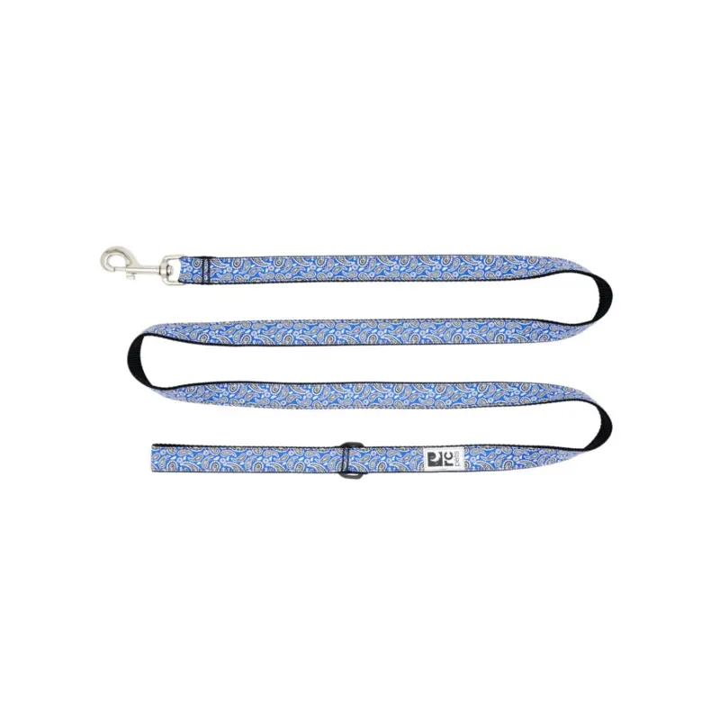 RC PETS Dog Leash, Rebel Blue, 1"X6"