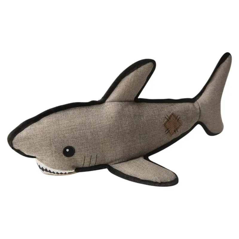 Snugarooz Pet Saul The Shark with Ball 21" Dog Toy
