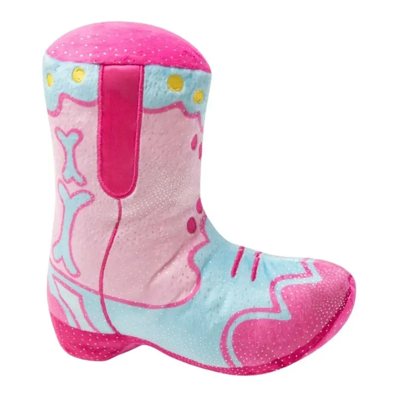 Snugarooz Single 2 Boot Plush Dog Toy