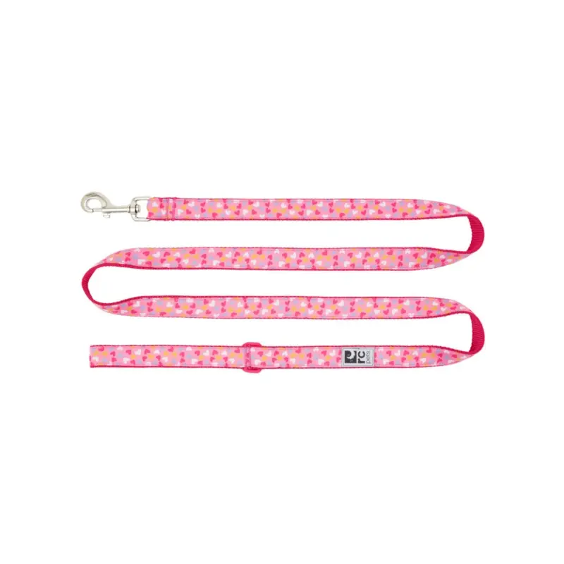 RC PETS Dog Leash, Lil Heart, 1"x6'