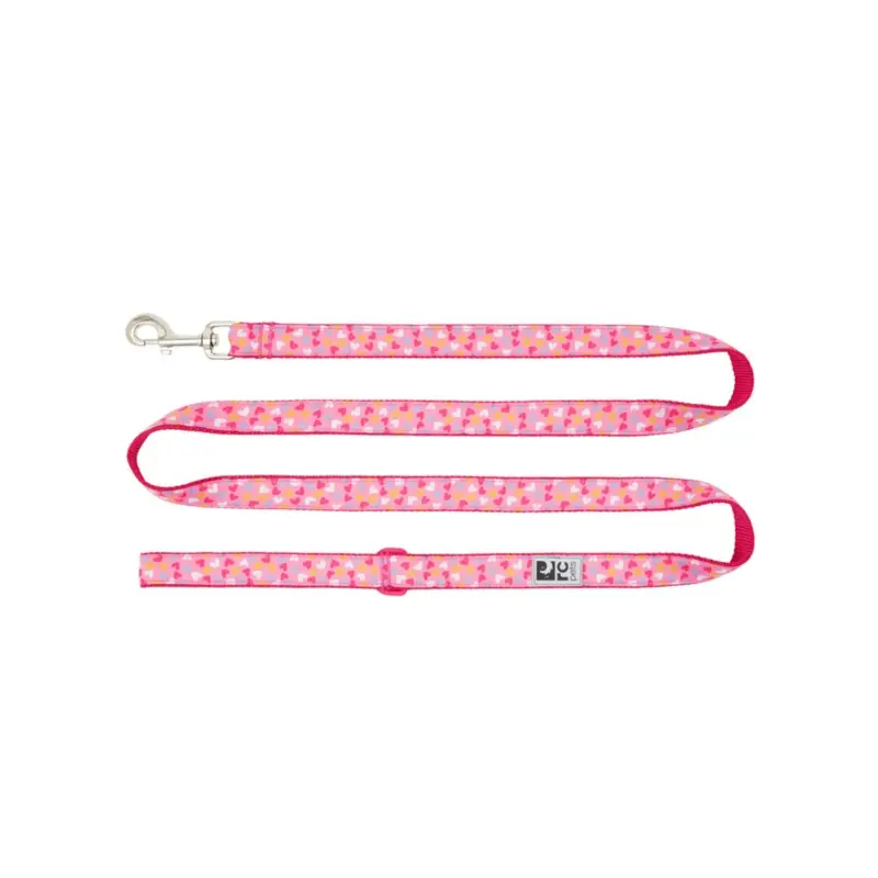 RC PETS Dog Leash, Lil' Heart, 3/4"x6'