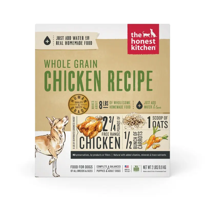 The Honest Kitchen Whole Grain Dehydrated Dog Food - Chicken - 2lb Box